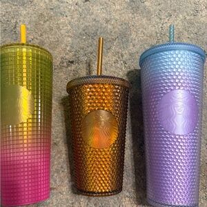 Starbucks Vibrant Tumbler Trio